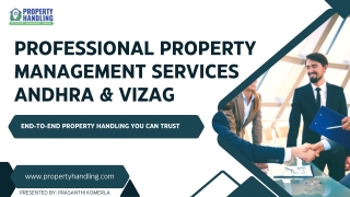 Property Management Services in Vizag