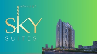 Arihant SkySuites Tathawade | 2 & 3 Ultra-Modern Homes