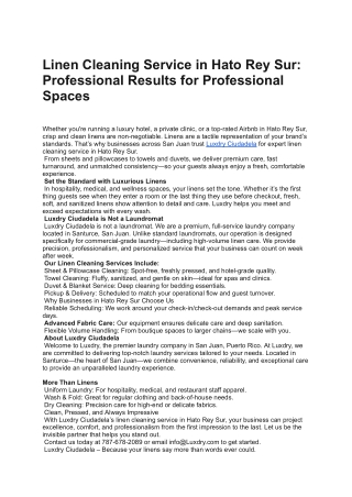 Linen Cleaning Service in Hato Rey Sur_ Professional Results for Professional Spaces (1)