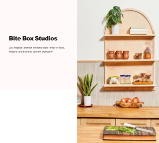 Kitchen Studio Rental In Los Angeles - Bite Box Studios