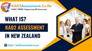 What is the KA02 Assessment in New Zealand?