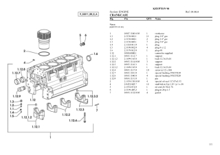 SAME krypton 90 Tractor Parts Catalogue Manual Instant Download