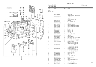 SAME silver 130 Tractor Parts Catalogue Manual Instant Download