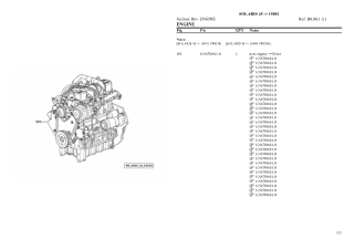 SAME solaris 45 Tractor Parts Catalogue Manual Instant Download (SN 15001 and up)