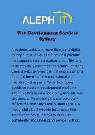 Modern Website Development Solutions for Usability, Performance, and Growth