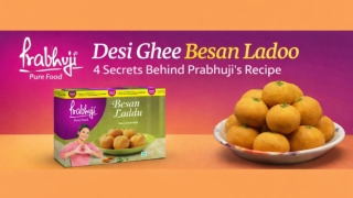 Desi Ghee Besan Ladoo 4 Secrets Behind Prabhuji’s Recipe