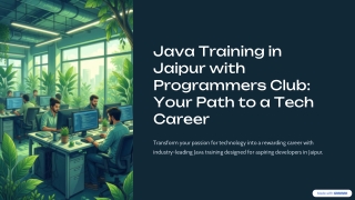 Java-Training-in-Jaipur-with-Programmers-Club-Your-Path-to-a-Tech-Career
