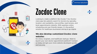 Zocdoc Clone | Omninos Solution
