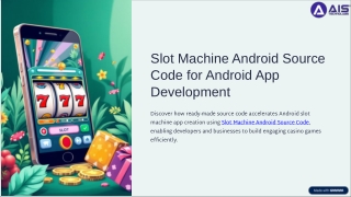 Slot Machine Android Source Code for Android App Development