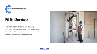 Fit Out Services for Residential Interiors – Stylish and Functional Living