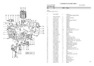 SAME condor 55 synchro Tractor Parts Catalogue Manual Instant Download (SN 12000 and up)