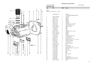 SAME delfino 35 frutteto Tractor Parts Catalogue Manual Instant Download