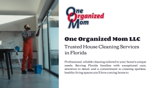 Trusted House Cleaning Services in Florida