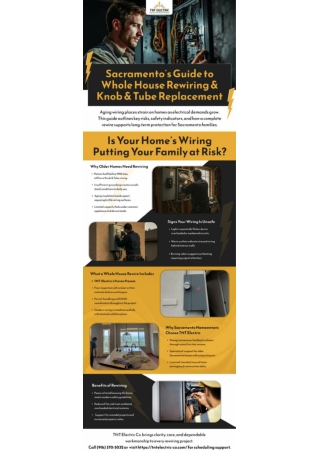 The Sacramento Homeowner's Essential Guide to Whole House Rewire & Knob & Tube Wiring Replacement