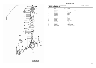 SAME iron³ 220 dcr Tier 3 Tractor Parts Catalogue Manual Instant Download