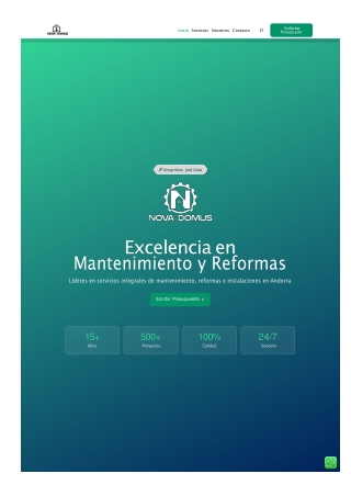 Mantenimiento integral en Andorra