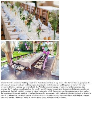 Complete Wedding Event Places: Benefits And Drawbacks Zola Specialist Wedding Ce