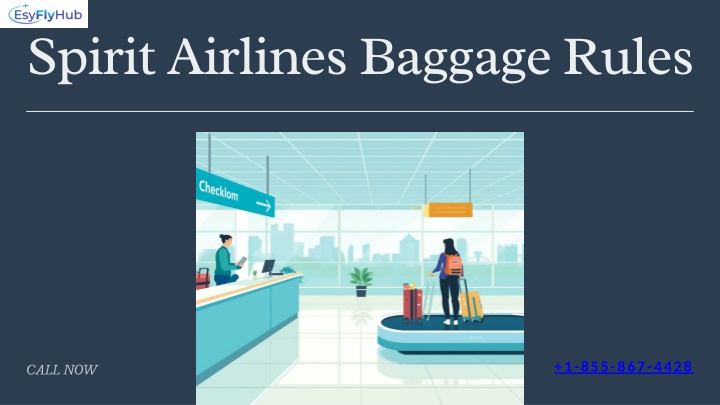 PPT - How many bags can you take on Spirit Airlines for free ( 1-855