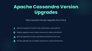 Why Cassandra Version Upgrades Are Critical for Stability