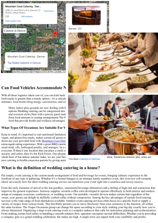 Vital Steps For Planning A Successful Massive Food Catering Occasion
