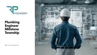 Plumbing Engineer Millstone Township
