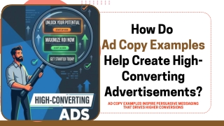 How Do Ad Copy Examples Help Create High-Converting Advertisements?