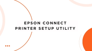 epson connect printer setup utility
