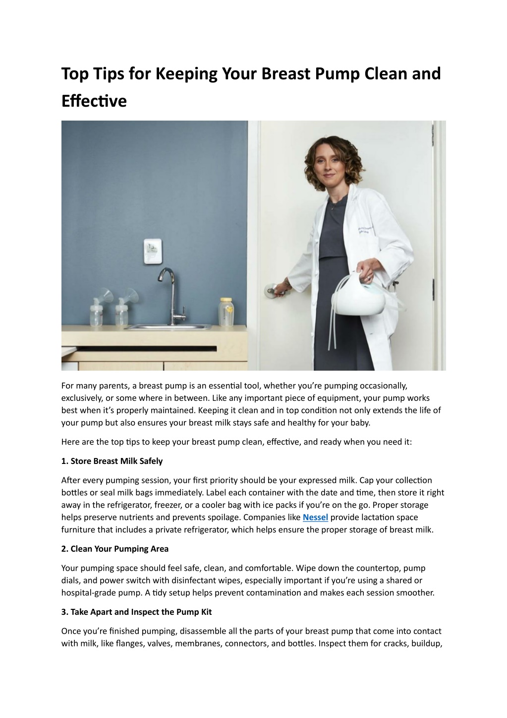PPT - Top Tips for Keeping Your Breast Pump Clean and Effective ...