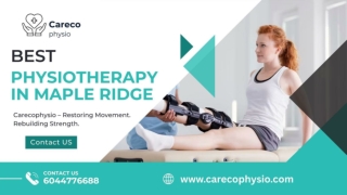 Best Physiotherapy in MapleRidge - Carecophysio
