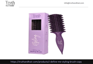 Hair Styling Brush For Wet Hair