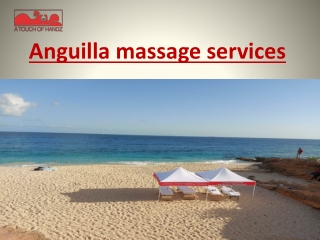 Anguilla massage services