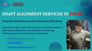 Laser Alignment Services for Heavy Equipment Bore Alignment