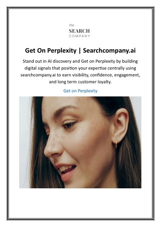 Get On Perplexity | Searchcompany.ai