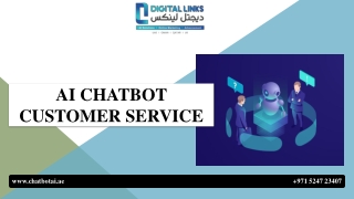 AI CHATBOT CUSTOMER SERVICE