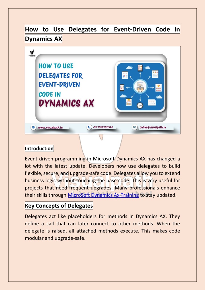 PPT - MicroSoft Dynamics Ax Training for Real ERP Careers PowerPoint ...