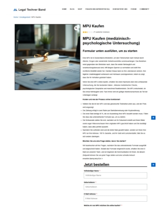MPU Kaufen ,Reisepass, Führungszeugnis in france - legaltechverband.com