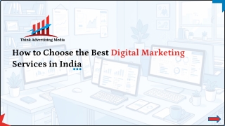 How to Choose the Best Digital Marketing Services in India