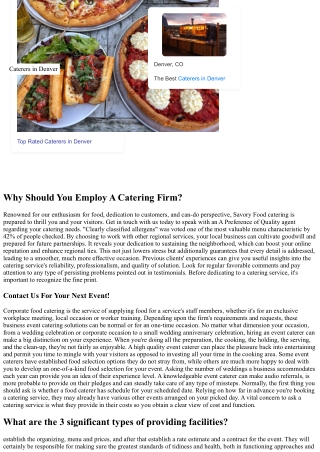 The Benefits Of Employing Professional Catering Vs Doing It Yourself