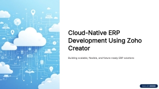 Cloud-Native-ERP-Development-Using-Zoho-Creator