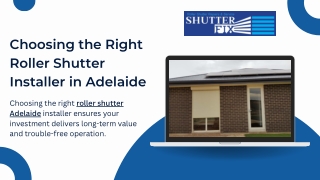 Choosing the Right Roller Shutter Installer in Adelaide