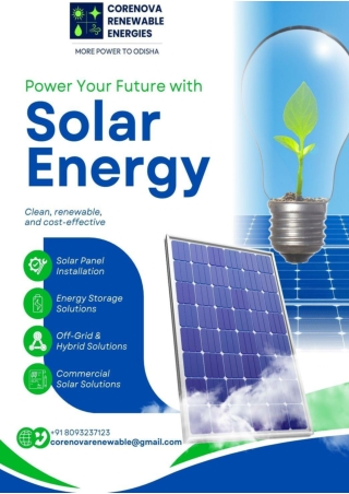 How Can Commercial Solar Installation in Odisha Reduce Your Energy Bill