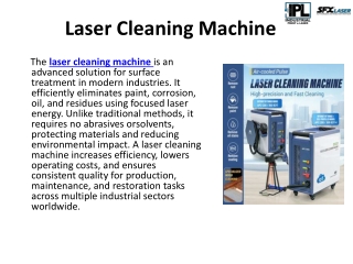 Professional Laser Cleaning Machine & Laser Welding Machine Platform