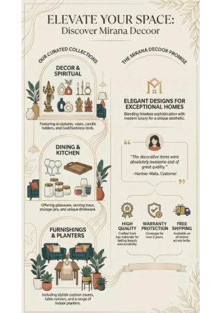 Mirana Decoor – Discover Stylish, Handpicked Home Decor Online