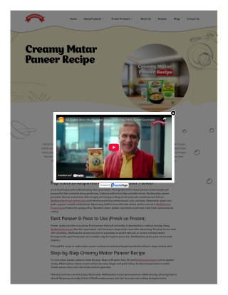 madhusudanworld-com-recipe-creamy-matar-paneer-recipe-