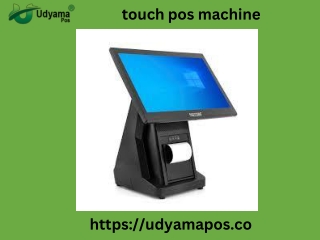 POS Machine Price & Touch POS Machine for Smart Business Operations