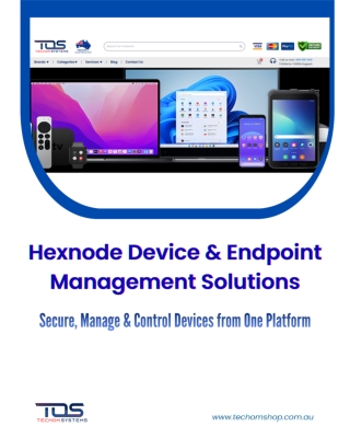 Hexnode Solutions for Device & Endpoint Management – TECHOM Systems Shop