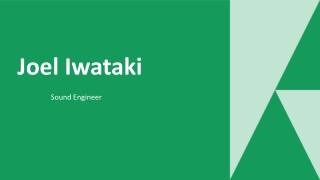 Joel Iwataki - A Score-Shaping Visionary