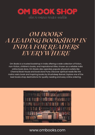 A Leading Bookshop in India for Readers Everywhere