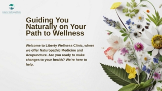 Guiding You Naturally on Your Path to Wellness
