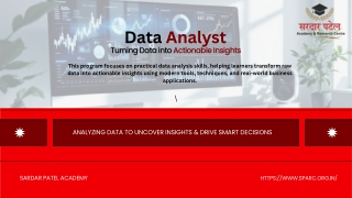PPT - Professional Data Analyst Program – Turning Data into Actionable ...